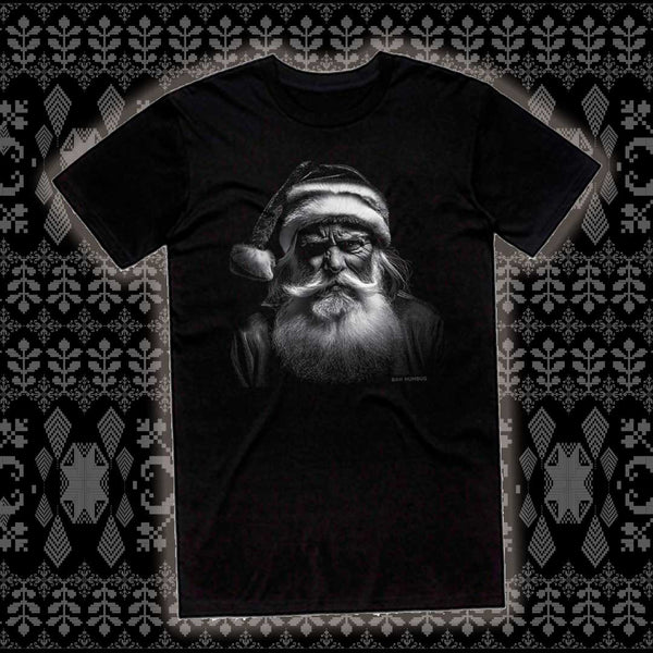 🎅 BlackDog "Bah Humbug" Bad Santa Tee 🎄 image 0
