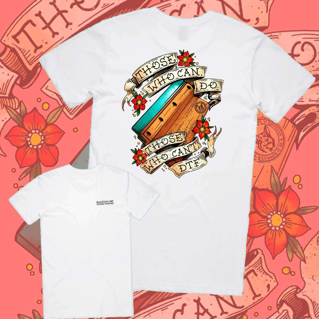 Those who can... Tee image 0