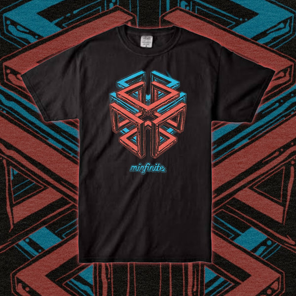 Minfinite Cube Logo Tee image 0