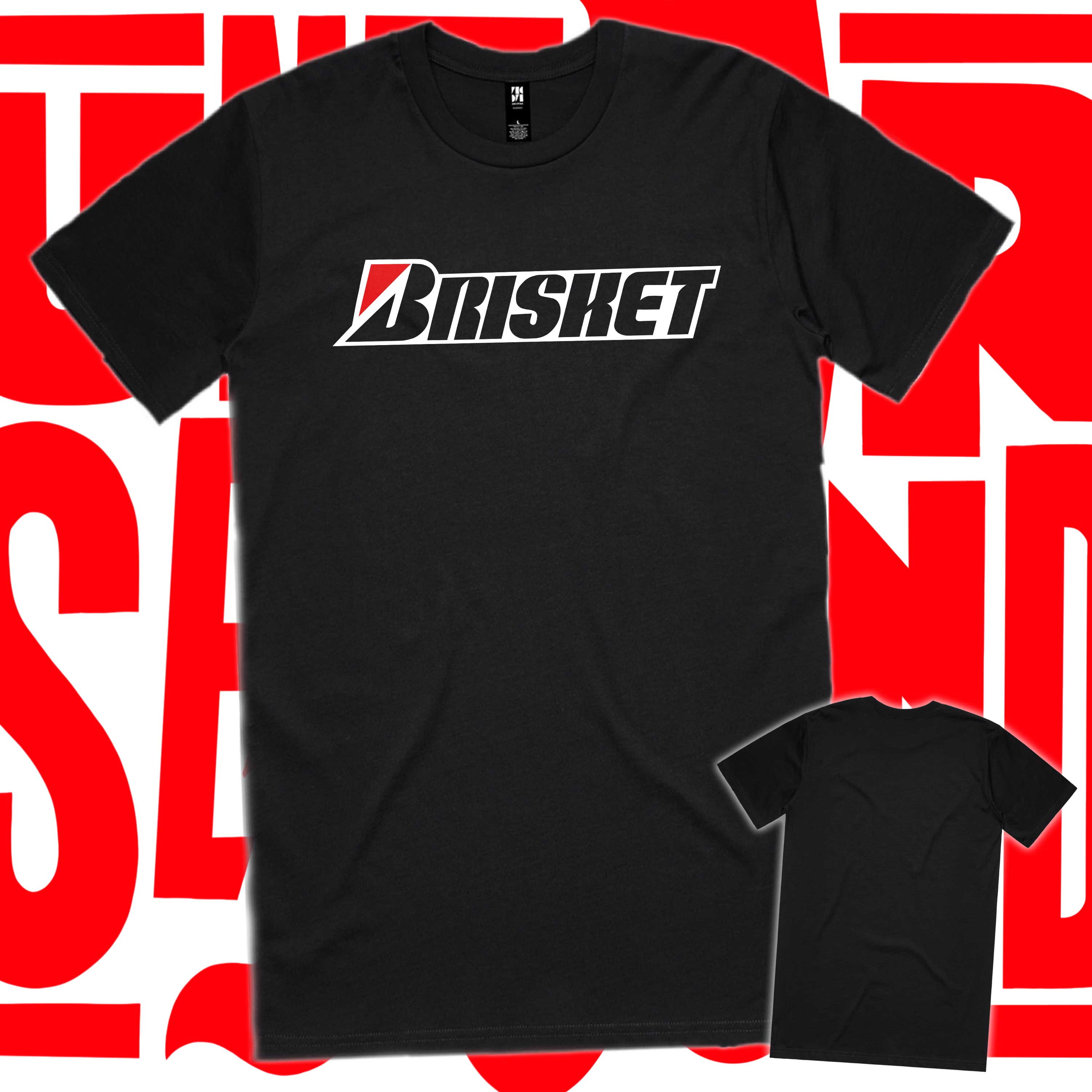 Under Seasoned BBQ Brisket Tee image 0