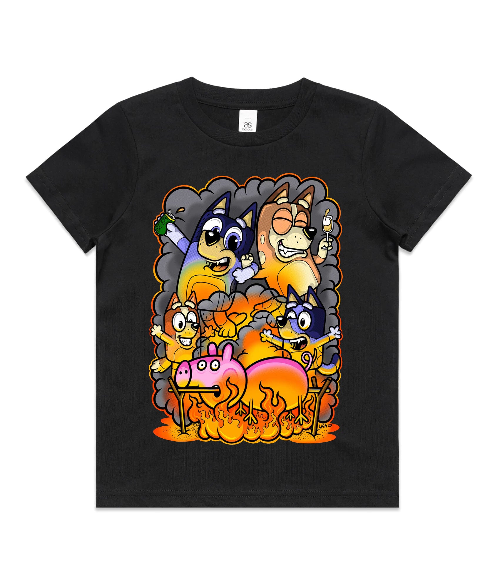 Barbecuey Kids Tee by Sigh Luxton image 1