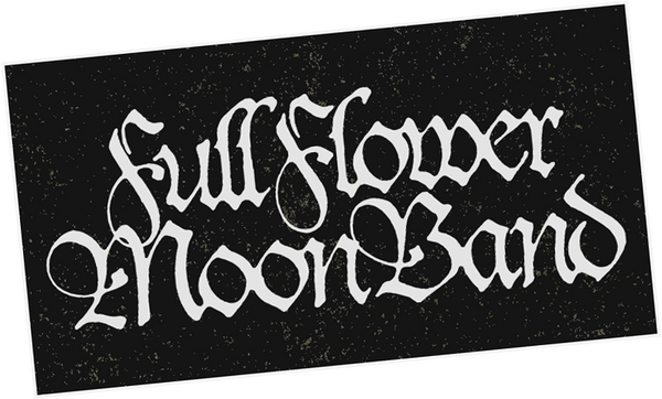1x Full Flower Moon Band Sticker