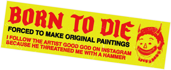 1x Good God Sticker