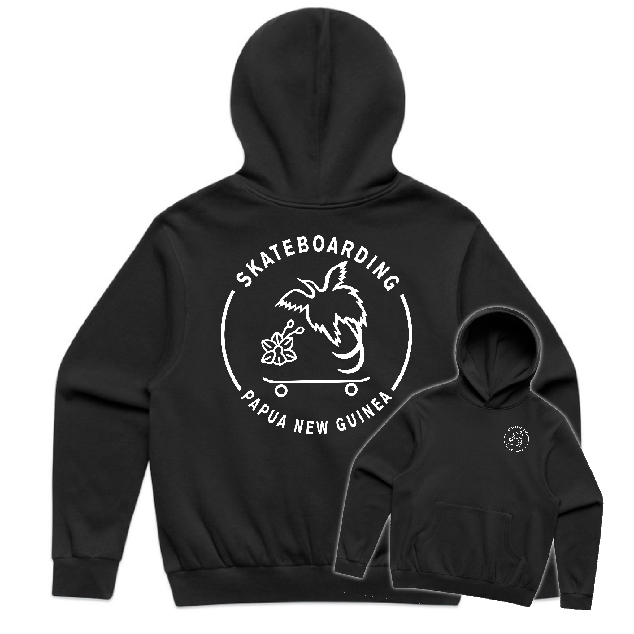 Skate PNG Hoodie