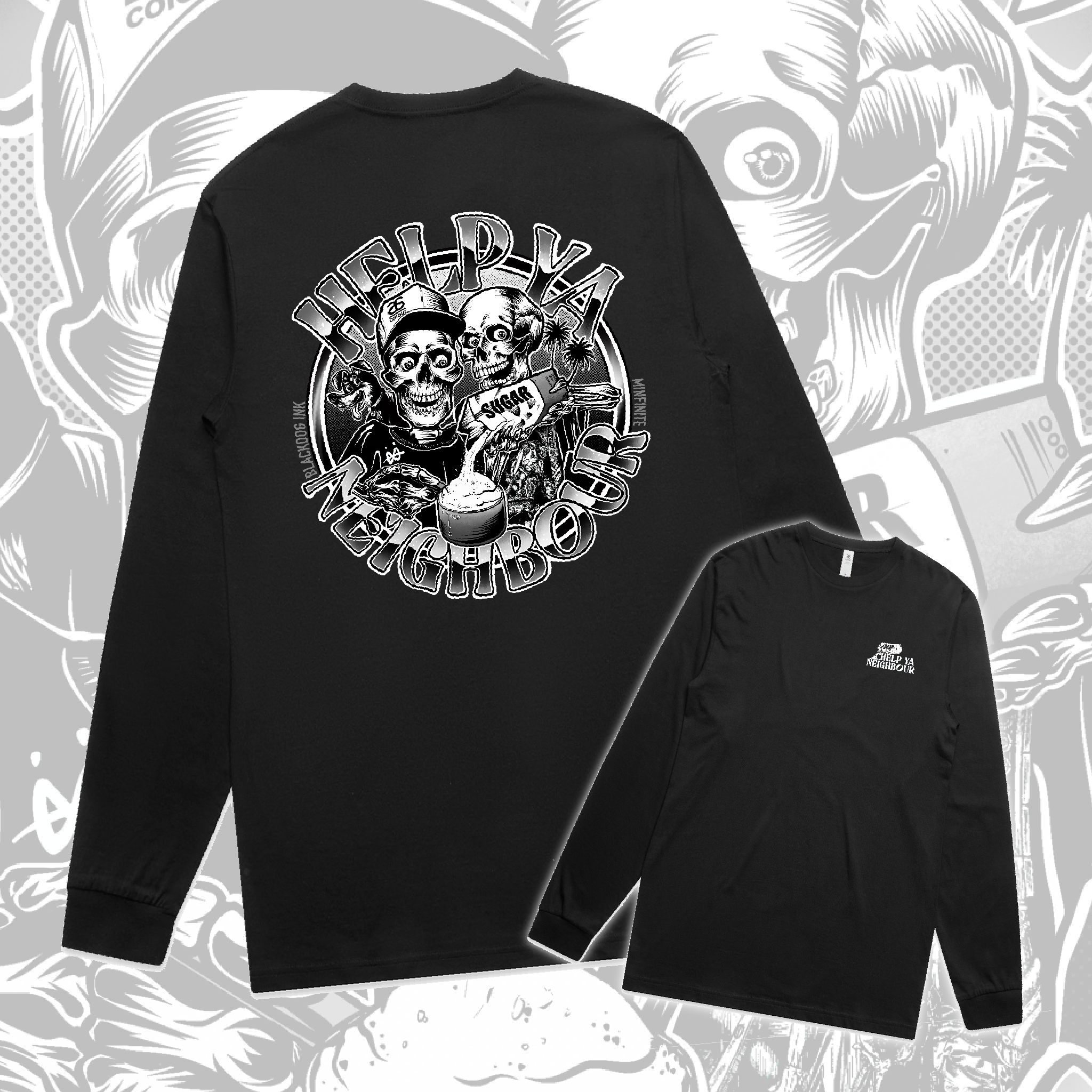 Help Ya Neighbour Long Sleeve Tee