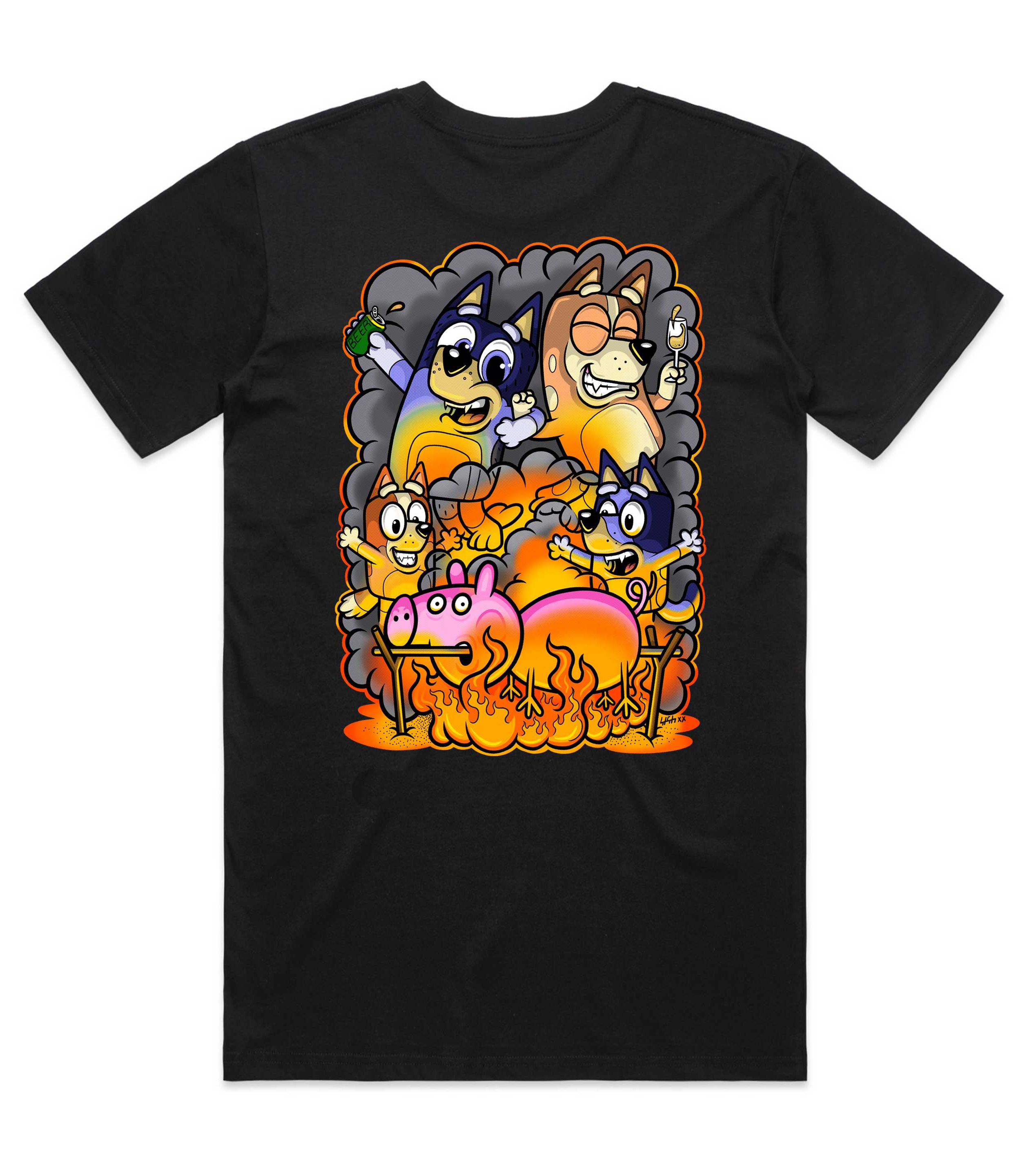 Barbecuey Adults Tee by Sigh Luxton image 1