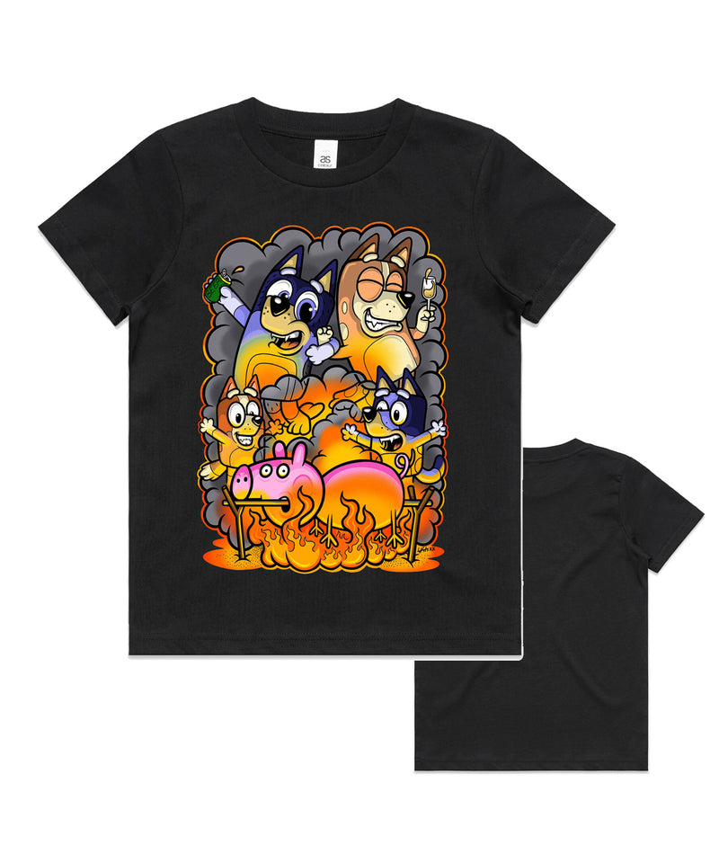 Barbecuey Kids Tee by Sigh Luxton