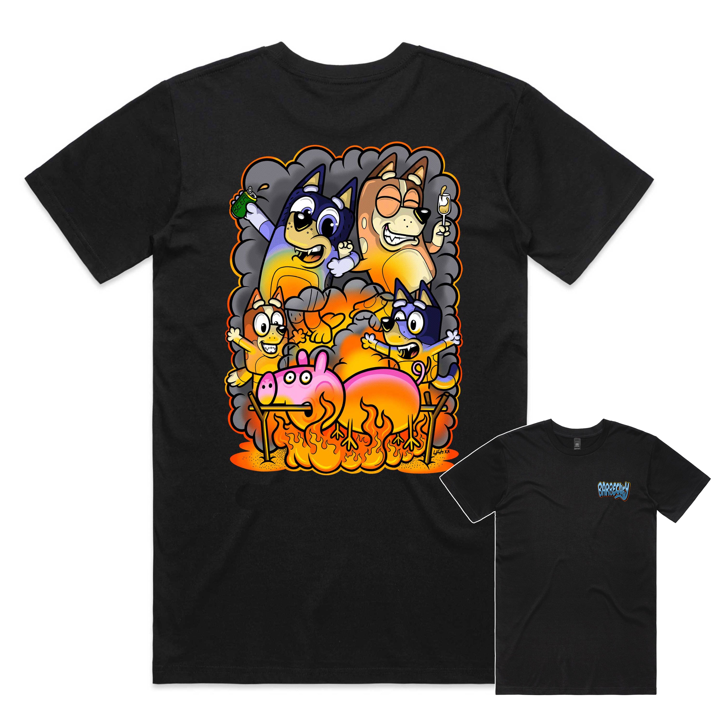 Barbecuey Adults Tee by Sigh Luxton image 0